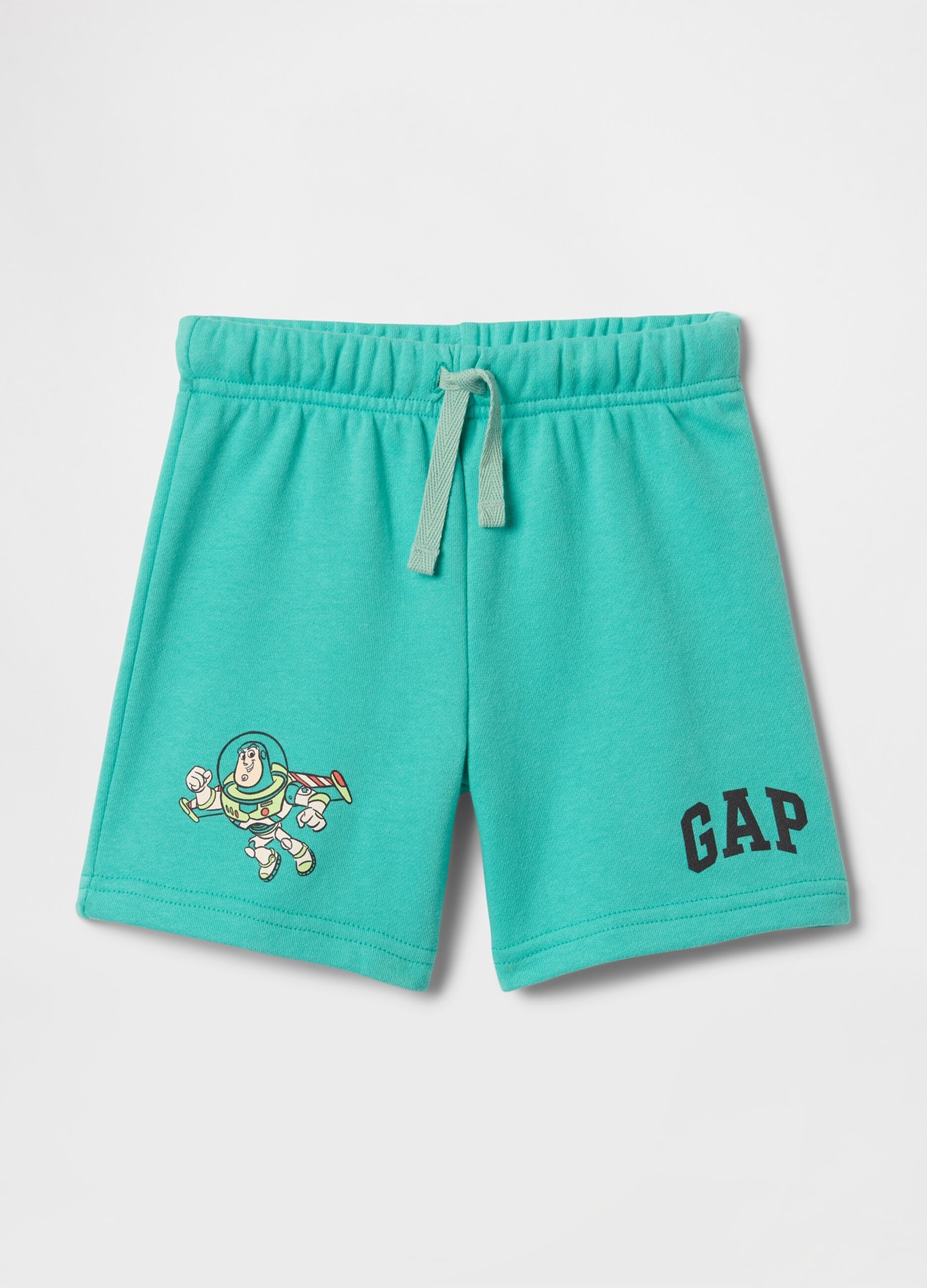 Green GAP Kids Shorts in Cotton and Polyester Blend