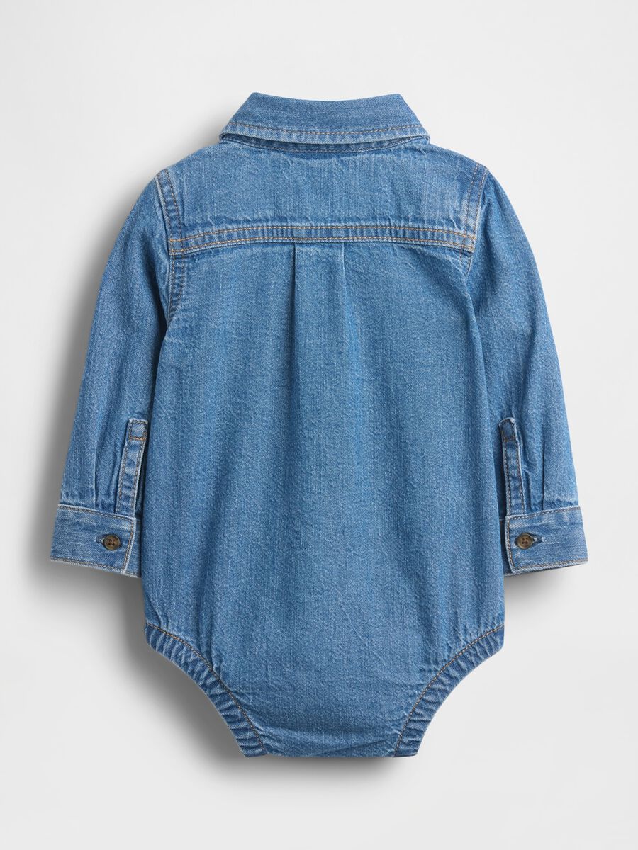 Body in denim per neonati_1