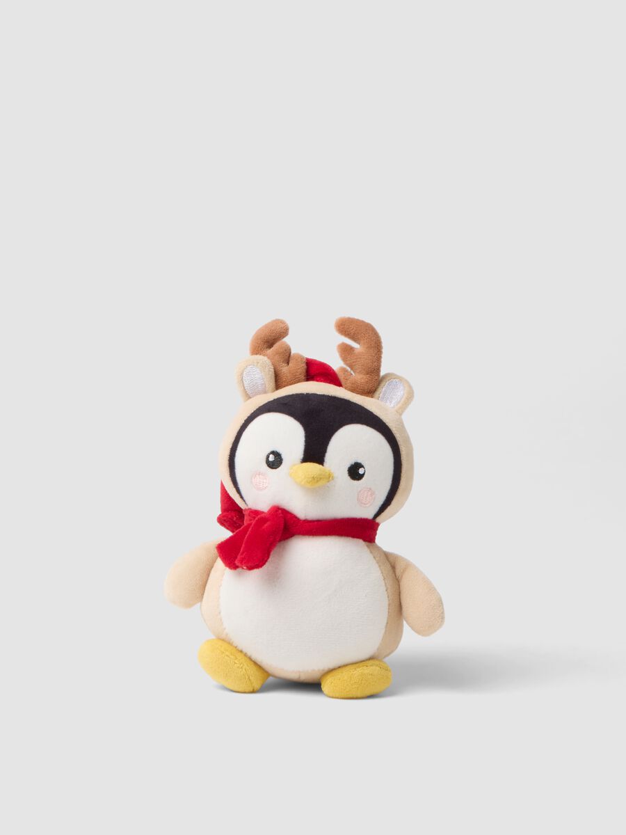 Carillon sabbia a forma di pinguino natalizio_0
