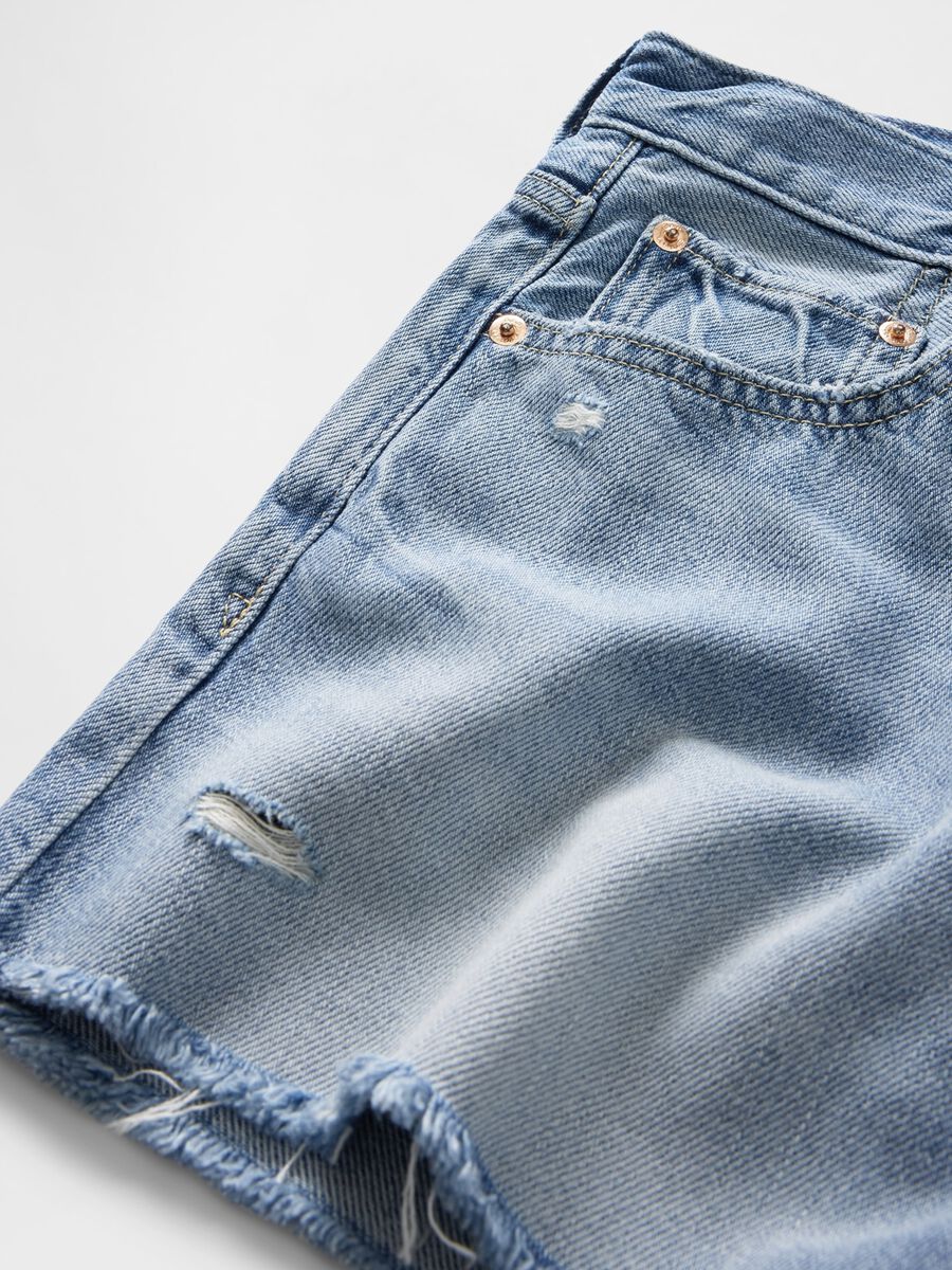 Shorts in denim chiaro_5