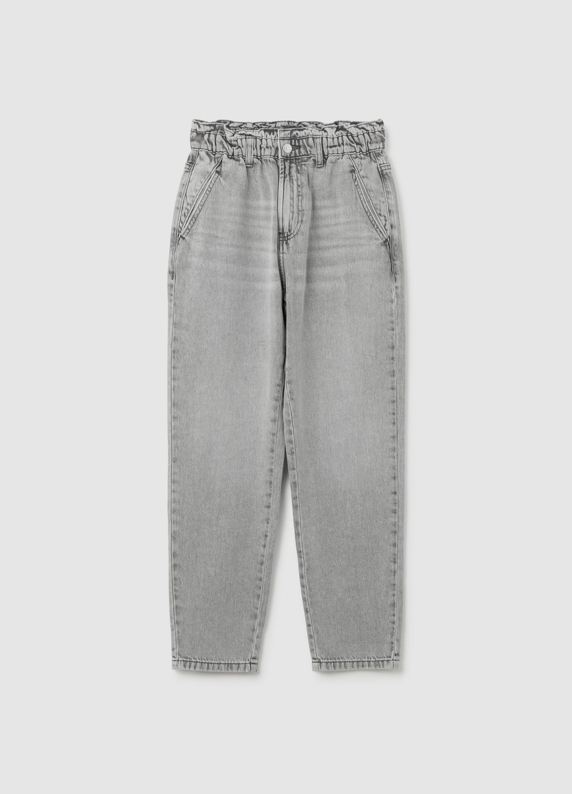 Grey Slouchy Jeans
