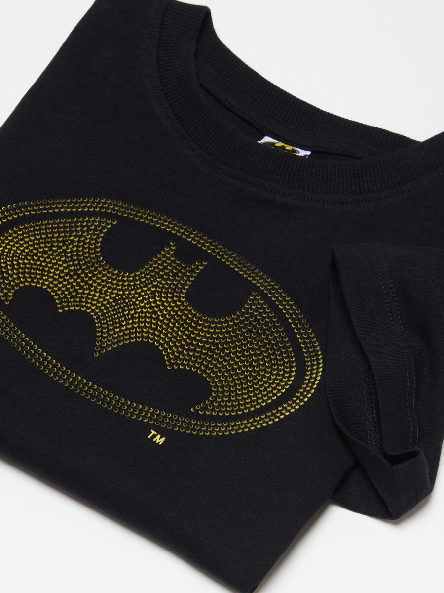 T-shirt in cotone con stampa Batman_2