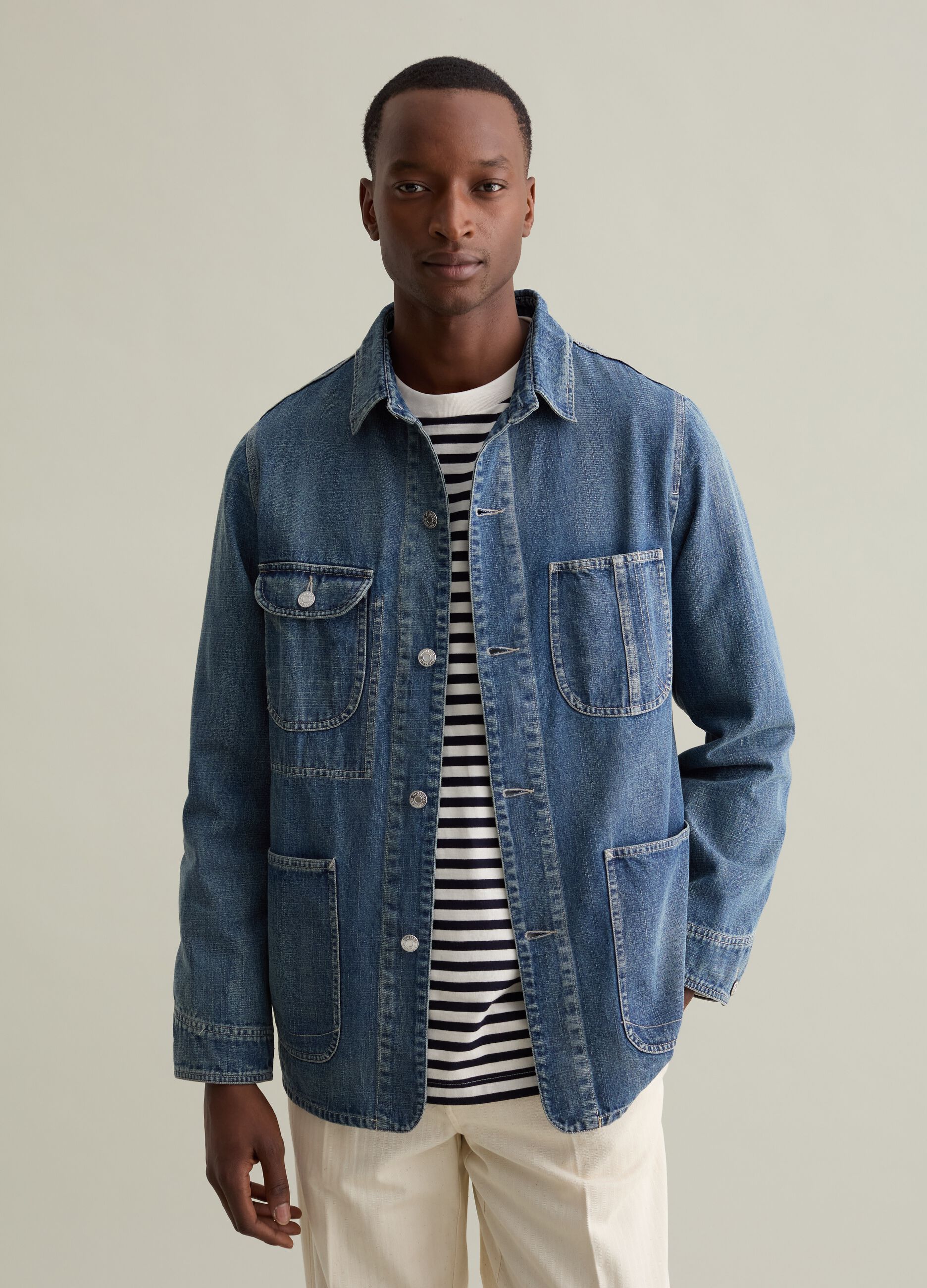 Shacket in denim
