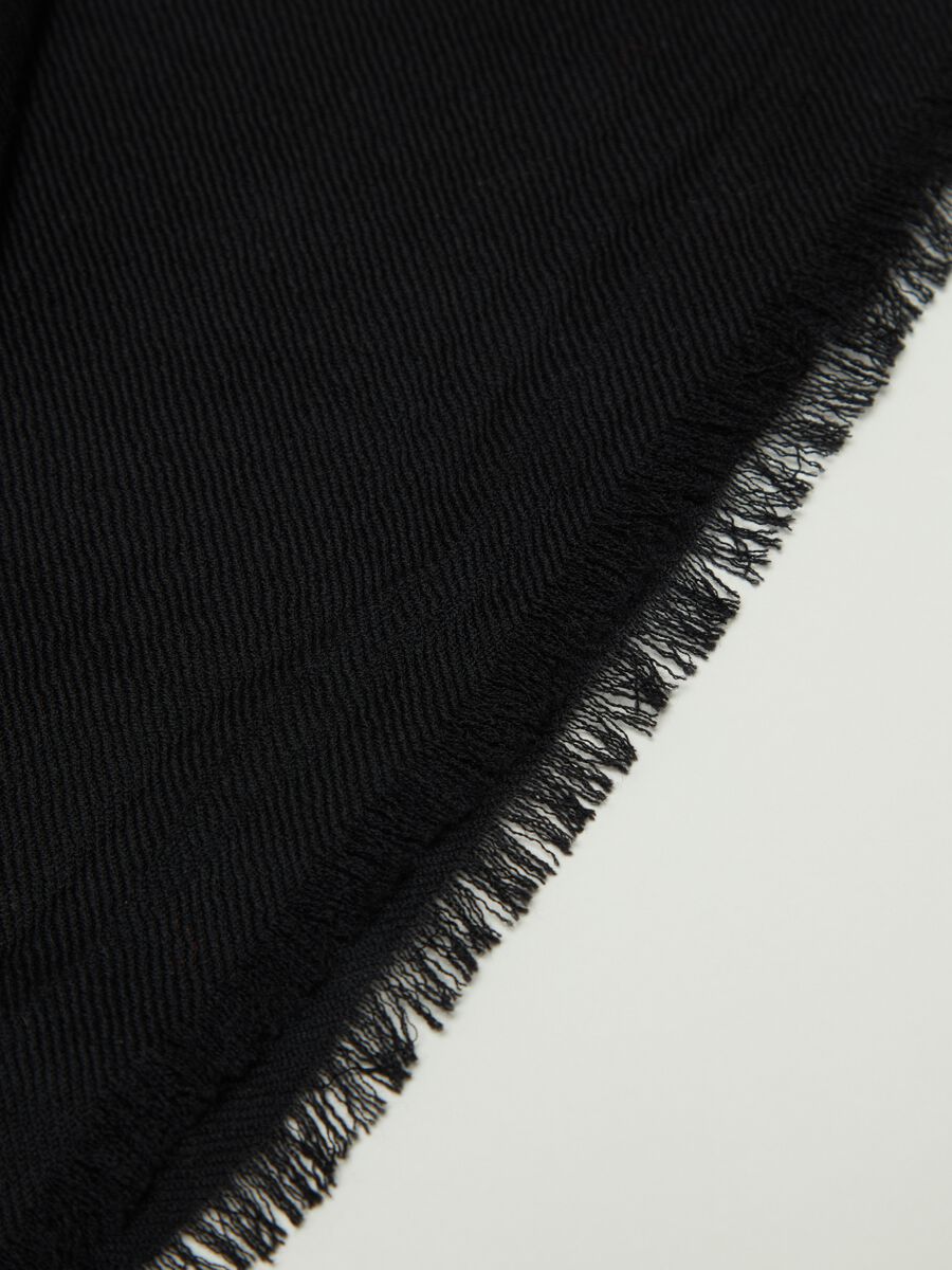 Pashmina sfrangiata in lana_2