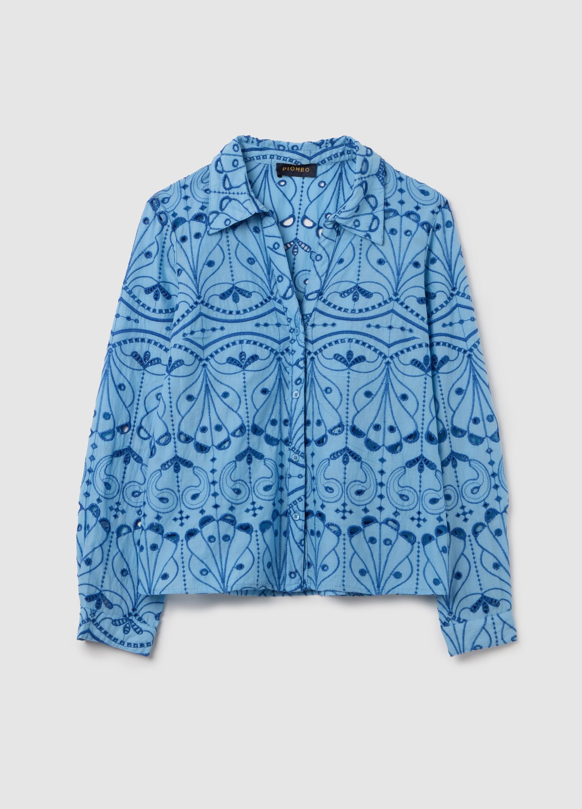 Camicia in sangallo