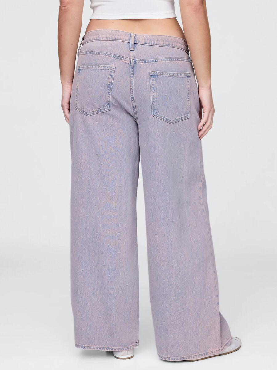 Pantaloni a gamba larga in cotone e Lyocell_5