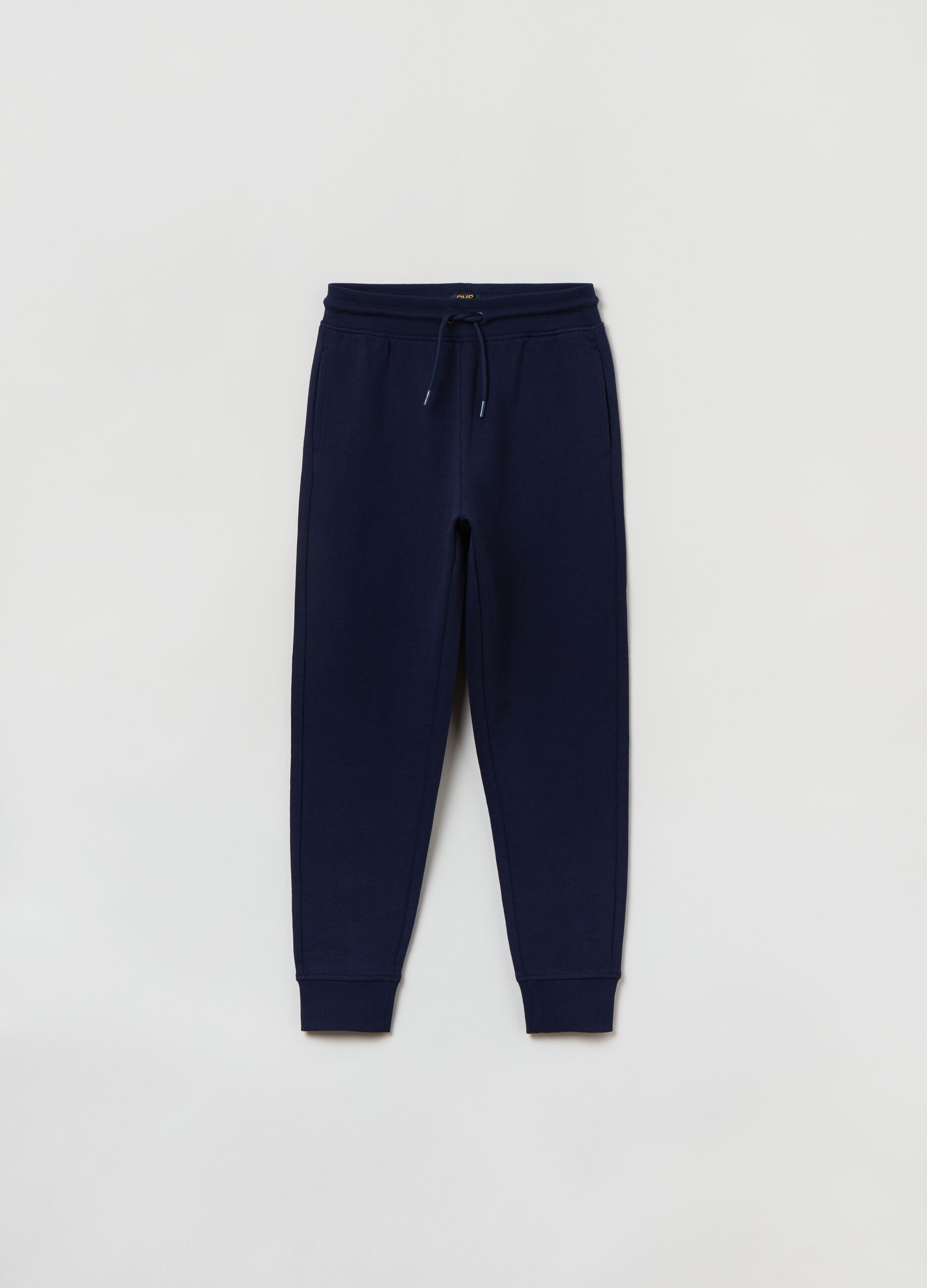Joggers in felpa con coulisse _0