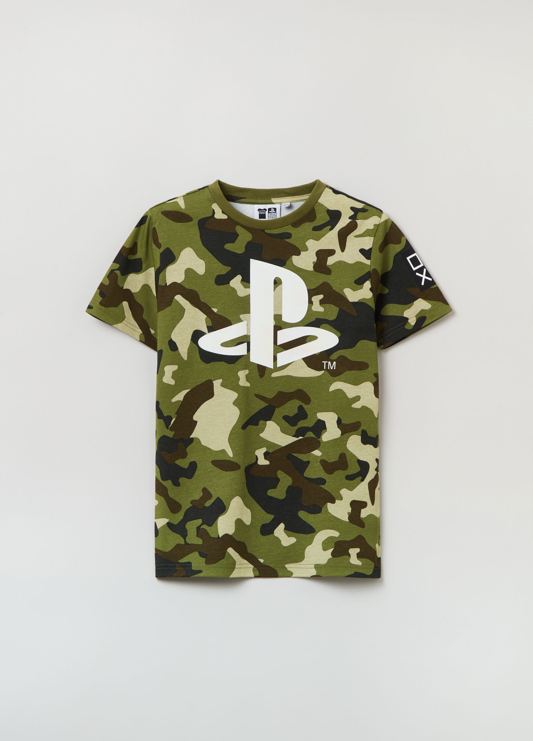 Sony PlayStation camouflage T-shirt