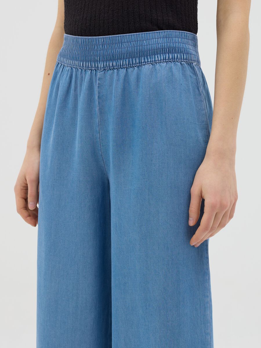Wide-leg jeans in Lyocell_2