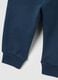 Blue regular fit pure cotton toddler trousers_3