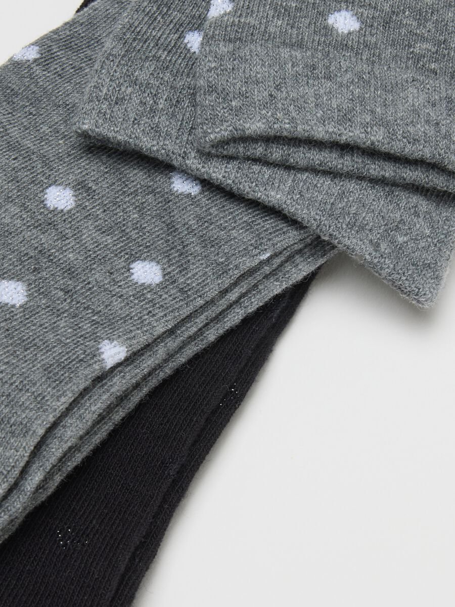 Tripack multicolour long cotton socks_1