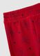 Girls' Pure Cotton Red Trousers_2