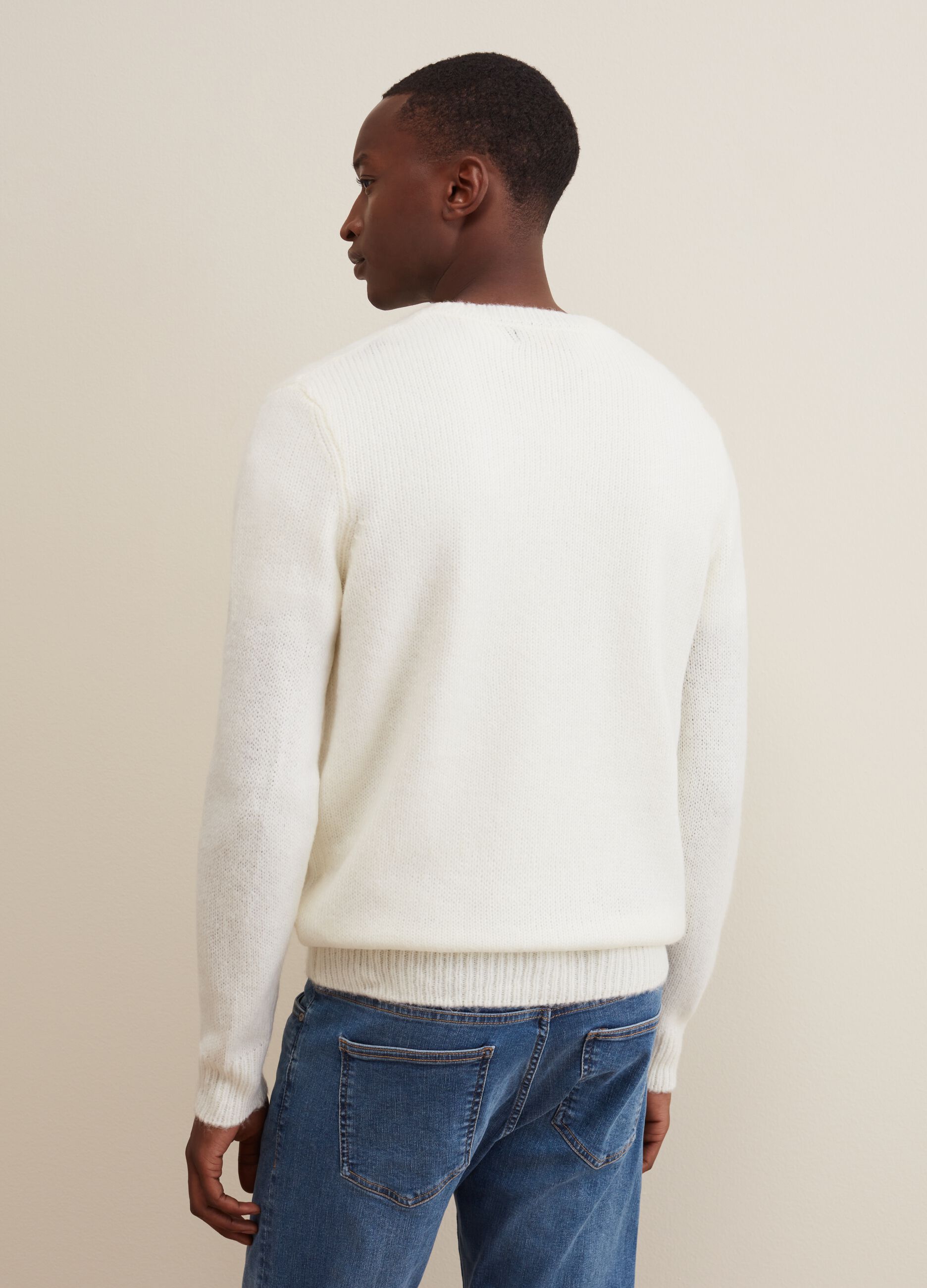 Pullover uomo shop bianco