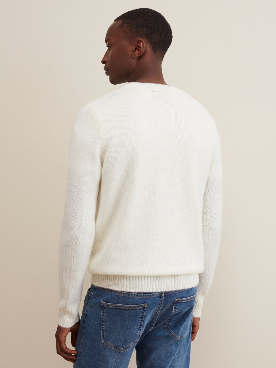Pullover girocollo tinta unita_2