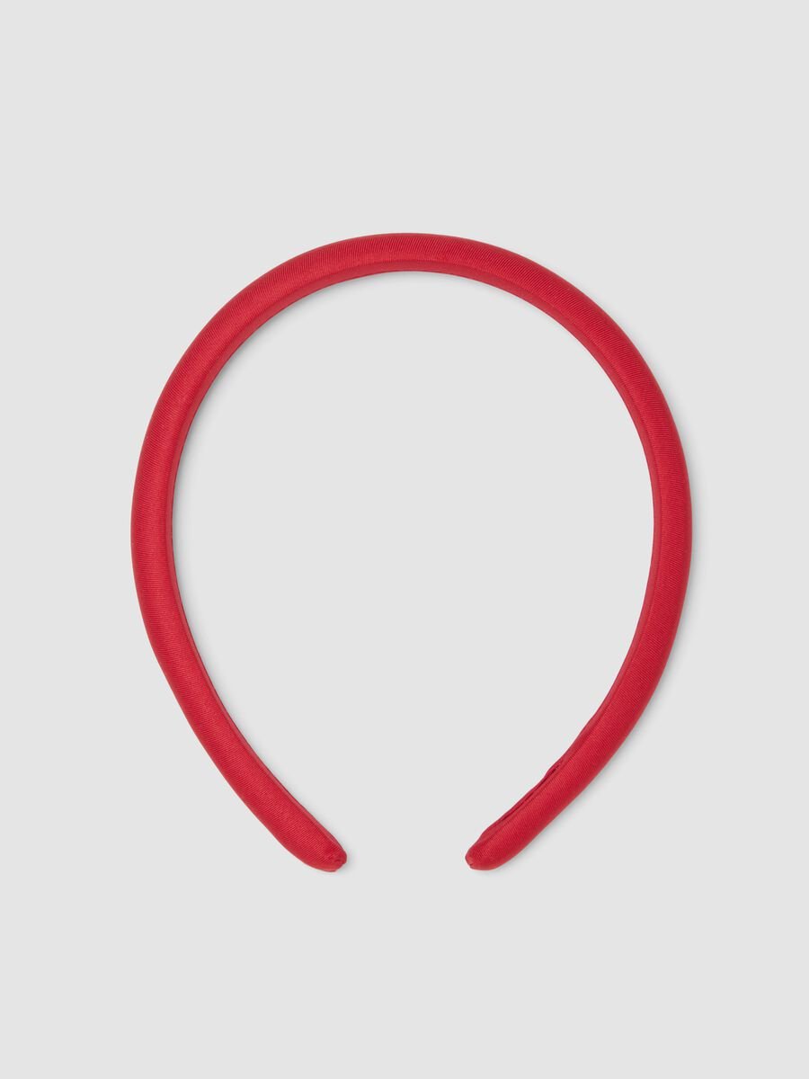 Cerchietto per capelli rosso_0