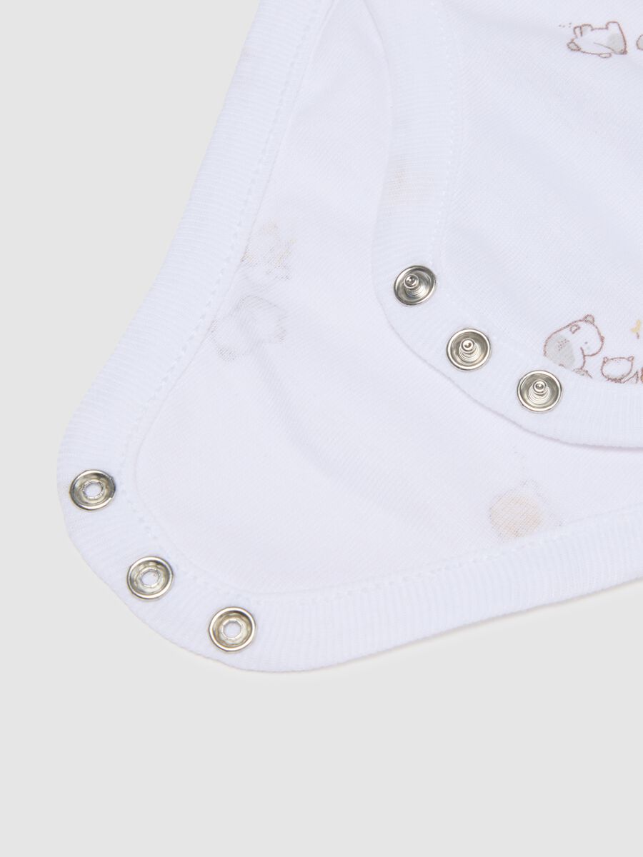 Multicolour newborn bodysuit twin-pack in pure cotton_3