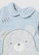 Multicoloured cotton blend baby sleepsuit_2