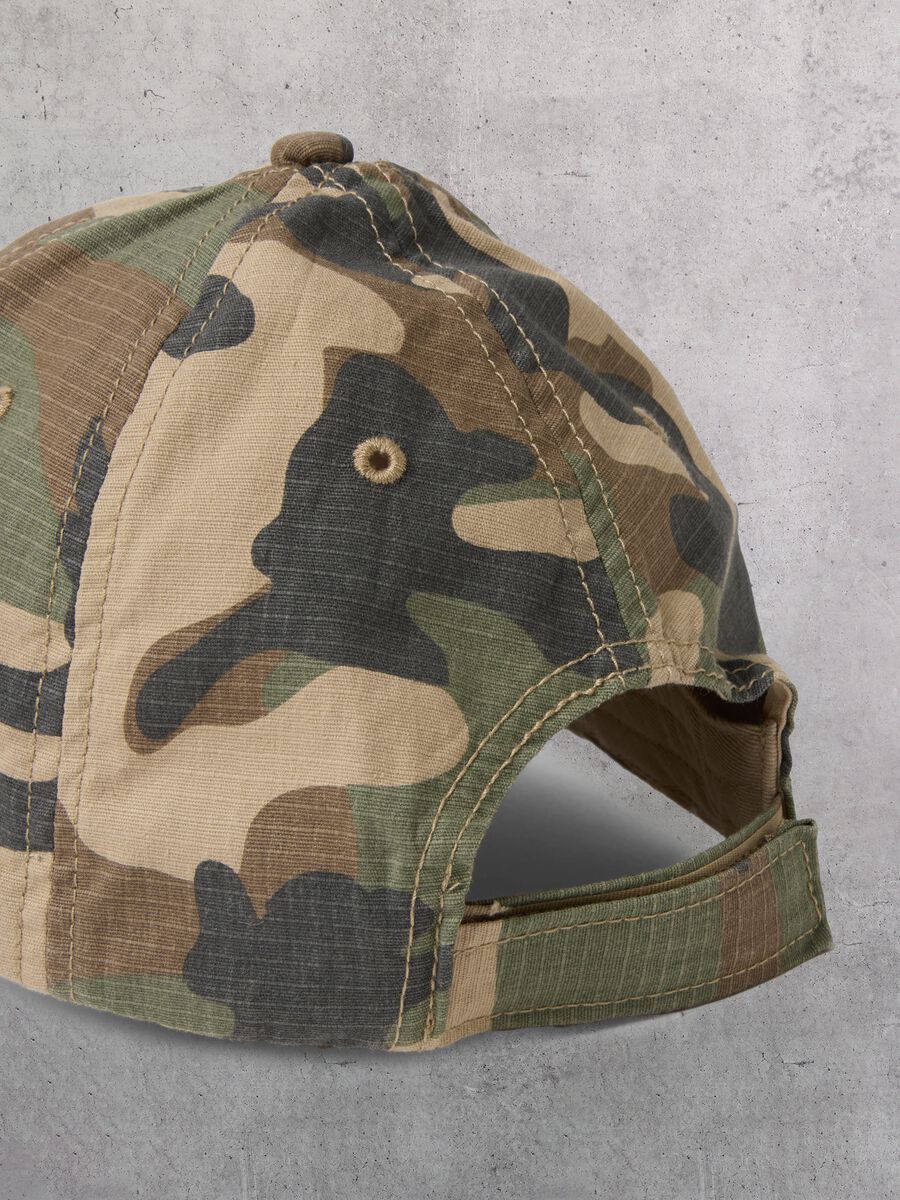 Multicolour stretch-cotton baseball cap_2