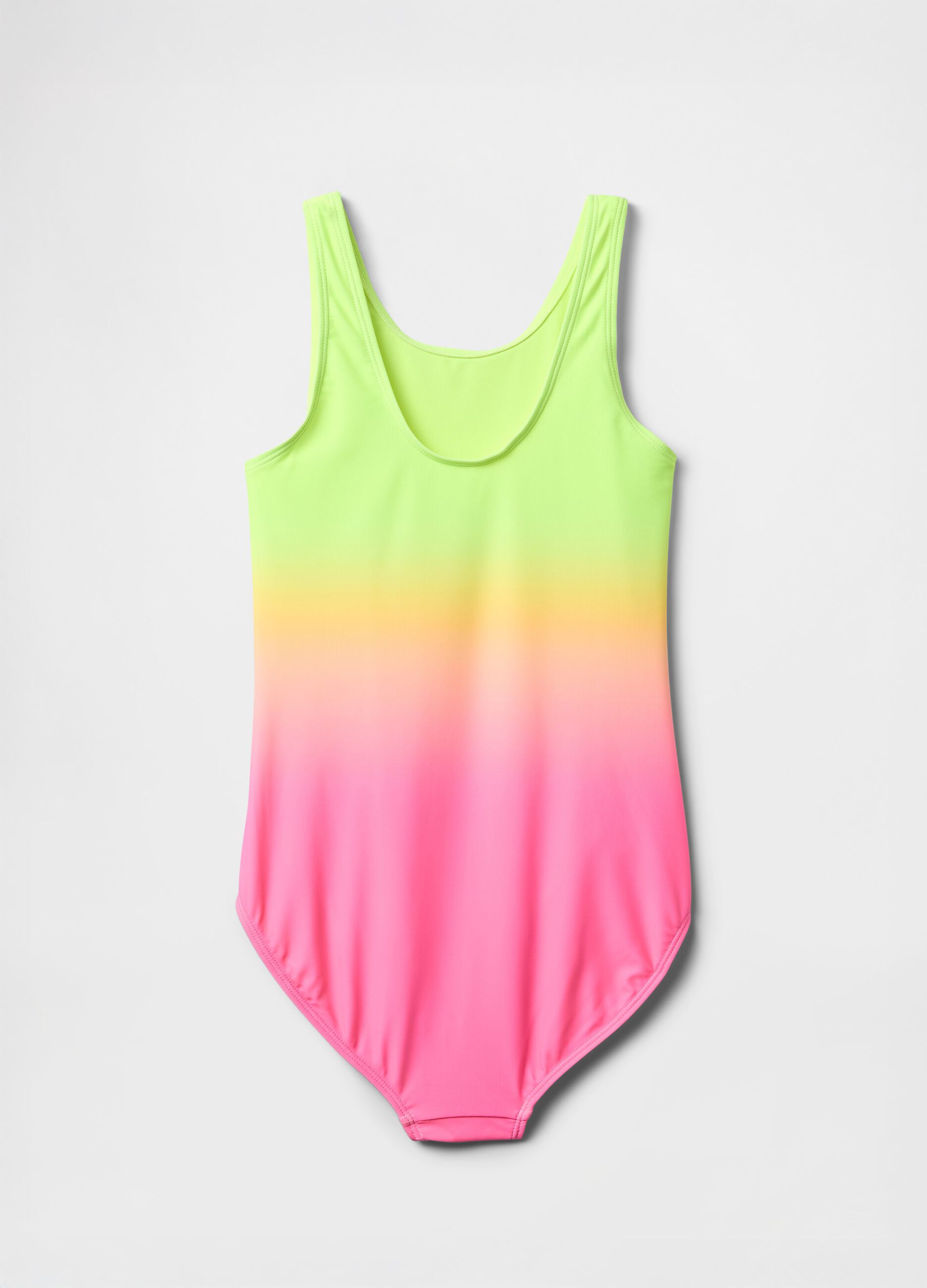 Multicolour Gradient Swimsuit