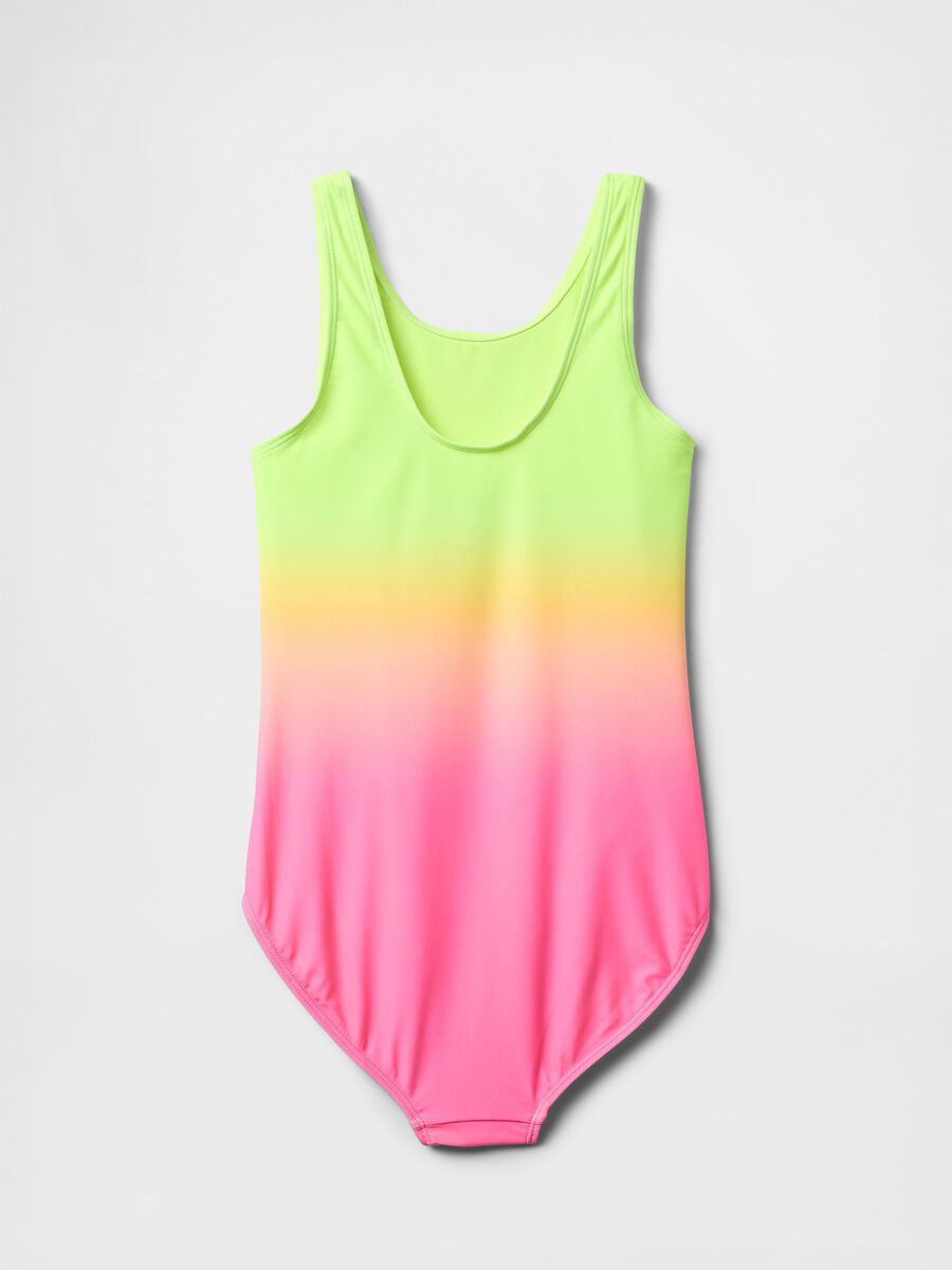 Multicolour Gradient Swimsuit_1