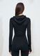 Full-Zip Yoga Hoodie Fitted Black_3