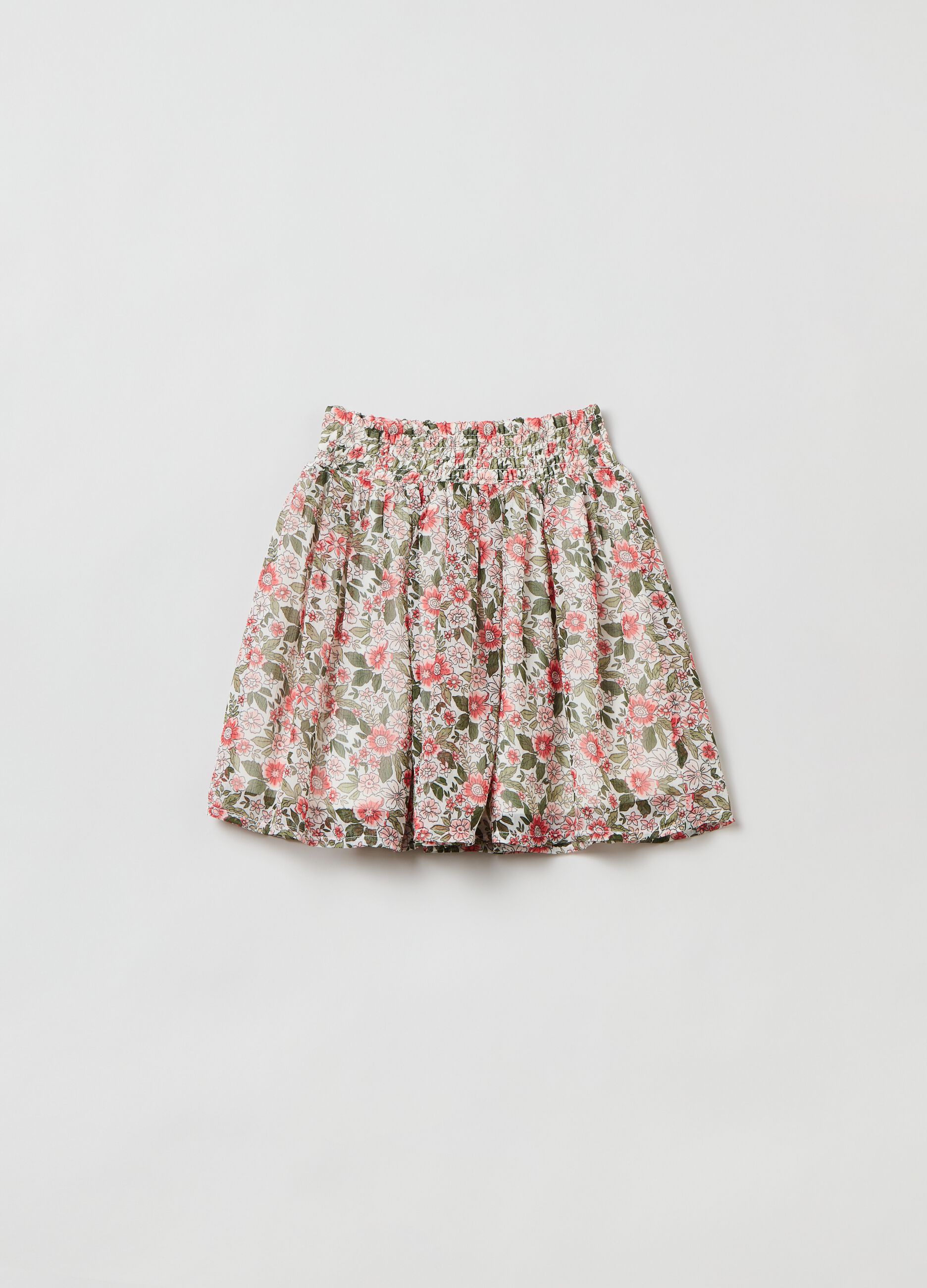Gonna con fantasia floreale _1