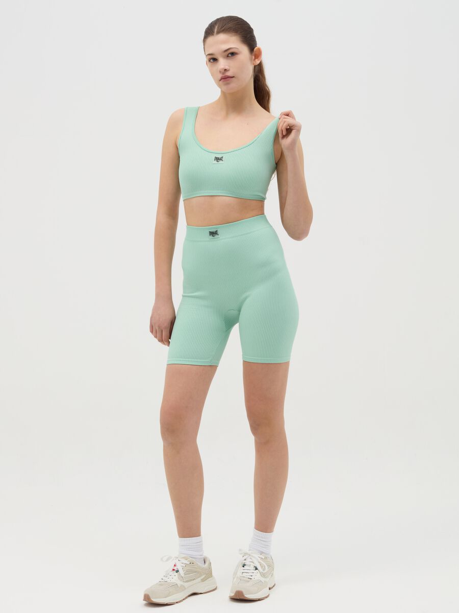 Ribbed cycle leggings_0