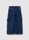 Girl's jeans in pure cotton denim regular fit_1