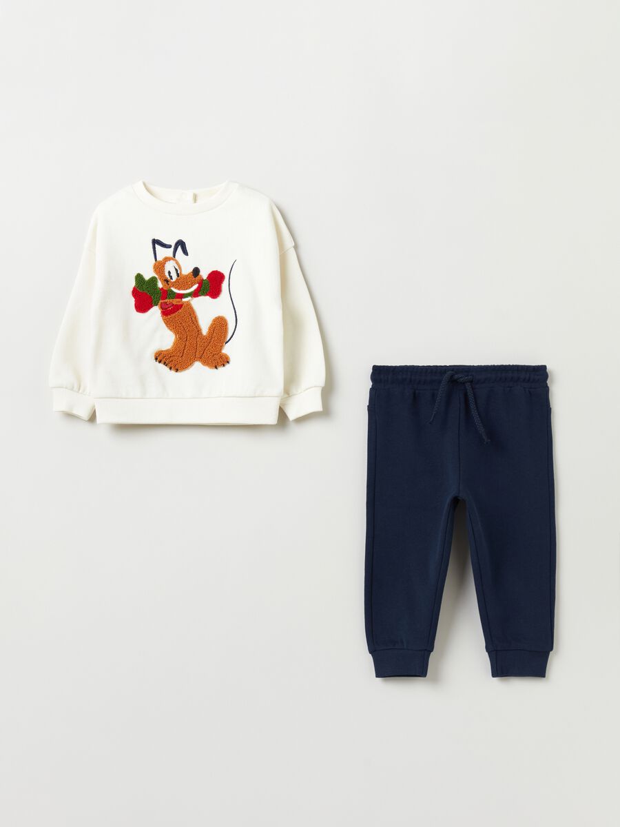 Jogging set con patch natalizia Pluto_0