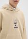 Boy's beige cotton sweatshirt with regular fit_2