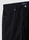 Pantaloni in puro cotone nero regular fit_6