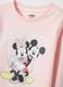 Girls' Pink Stretch Cotton Regular Fit T-shirt_2