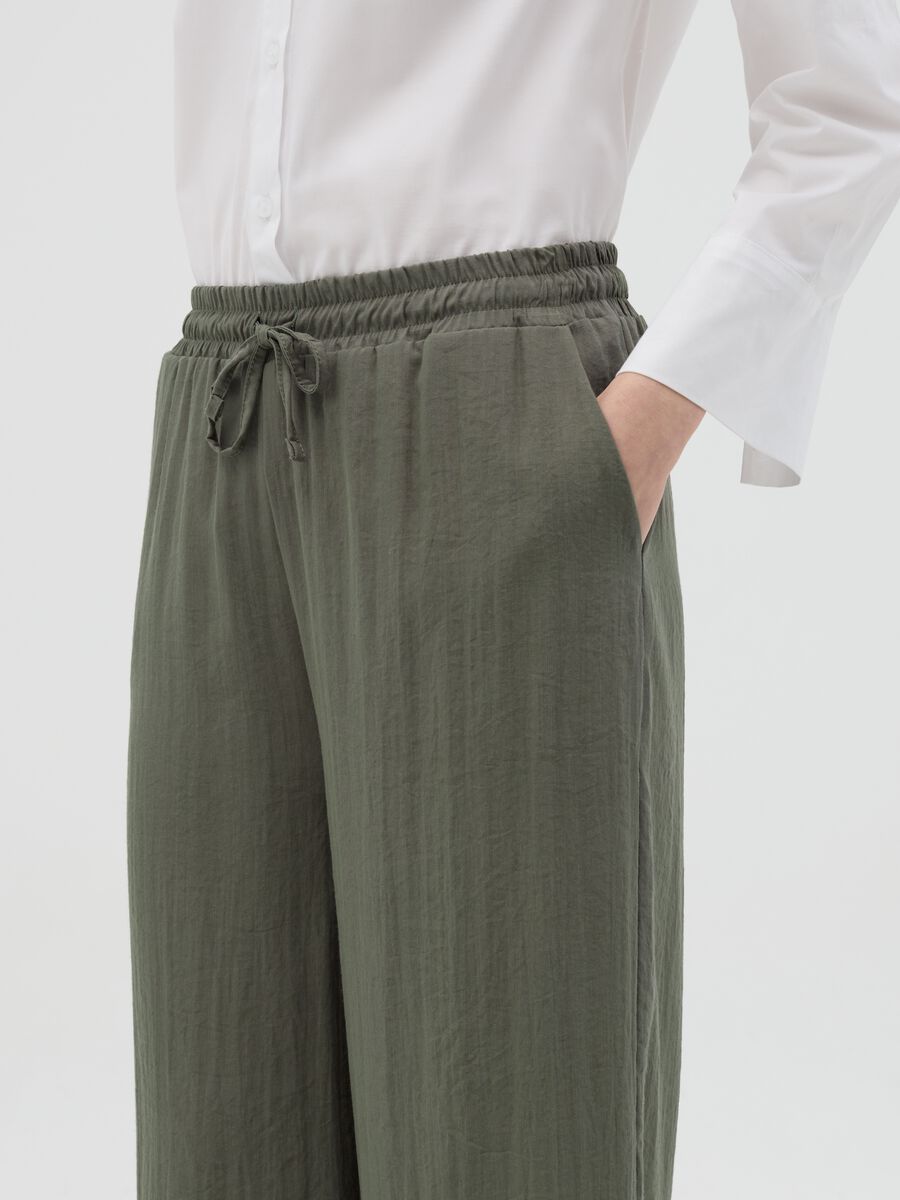 Green wide-leg trousers_2