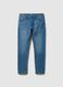 Jeans in denim blu slim fit_4