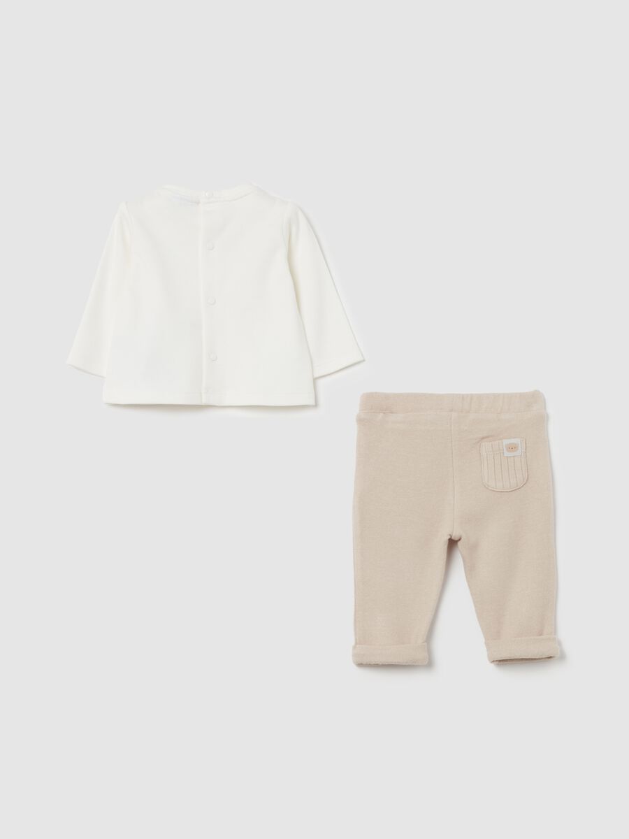 Set t-shirt e pantaloni "HOME is where my MUM is!"_1