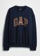 Blue Crew Neck Sweatshirt_4