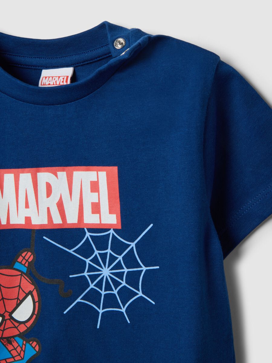 Pigiama in puro cotone multicolor da neonato regular fit con Spider-Man_2