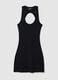 Black Backless Mini Dress_5