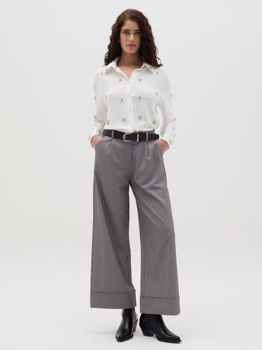 Shirt with diamanté applications_1