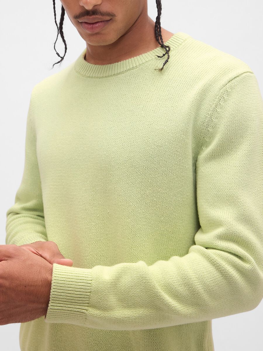 Green Cotton Pullover_3