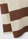 Kids' brown striped pure cotton regular fit jumper_3