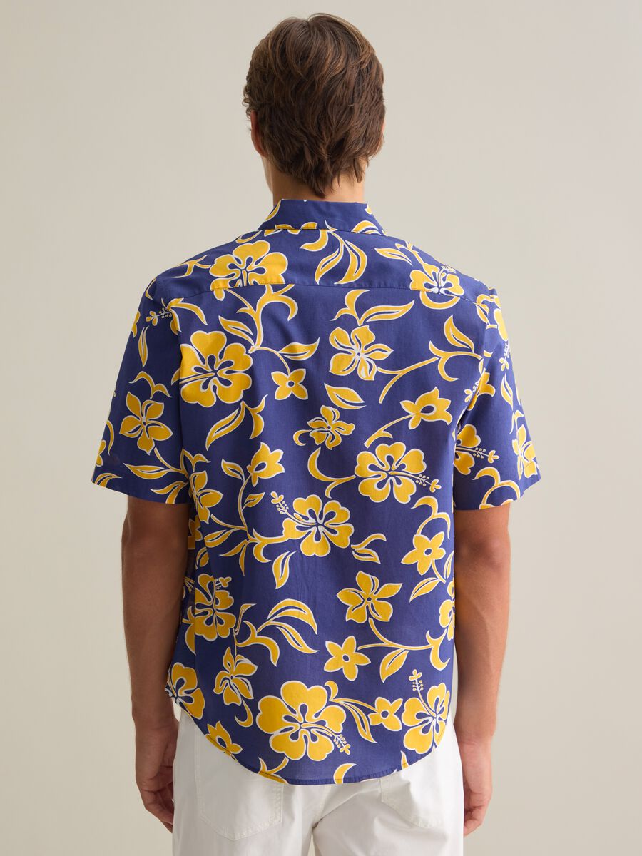 Men's Multicolour Pure Cotton Regular Fit Shirt_3