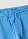 Children's regular fit sky blue pure cotton shorts_2