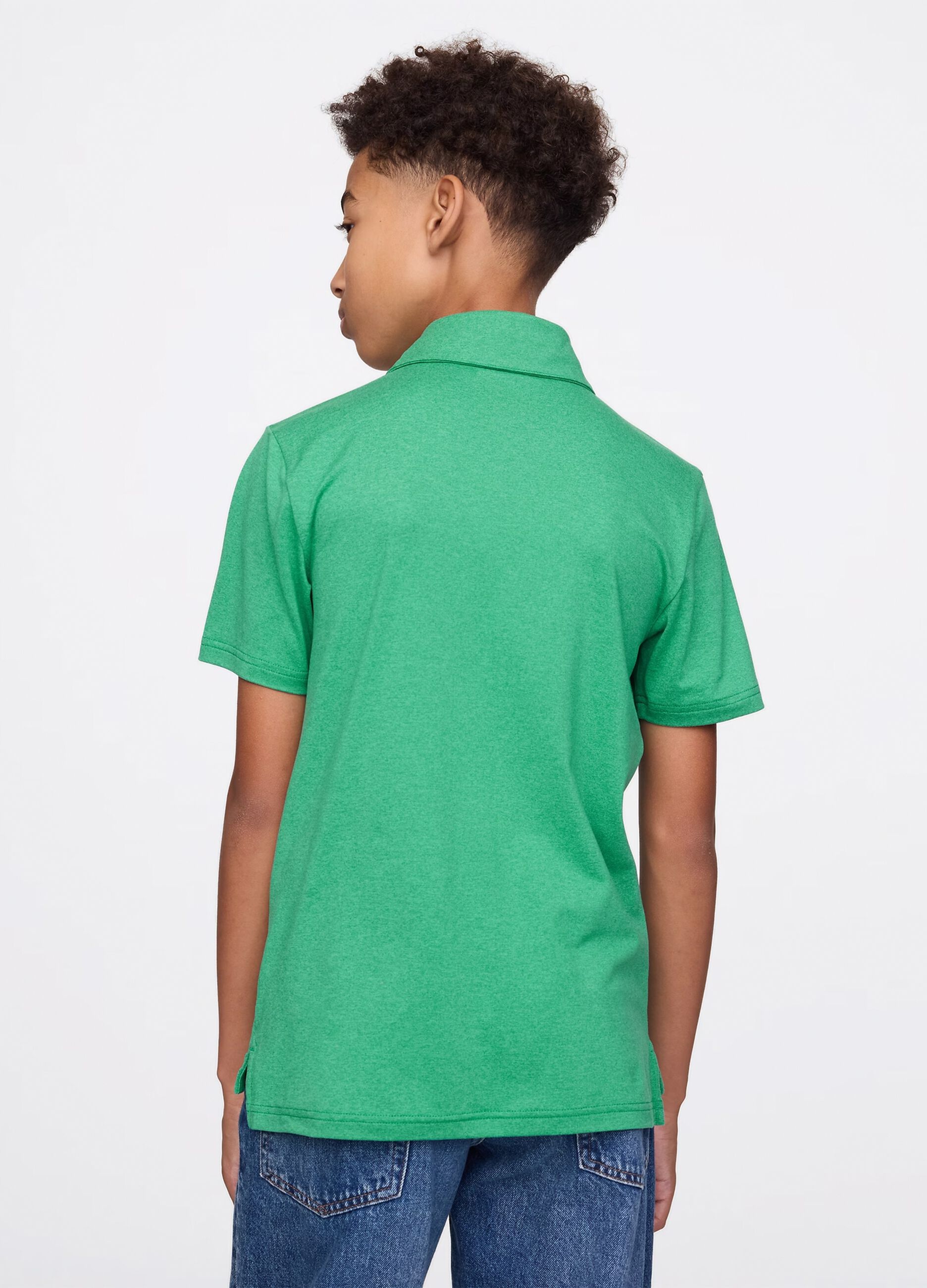 Polo in tessuto stretch
