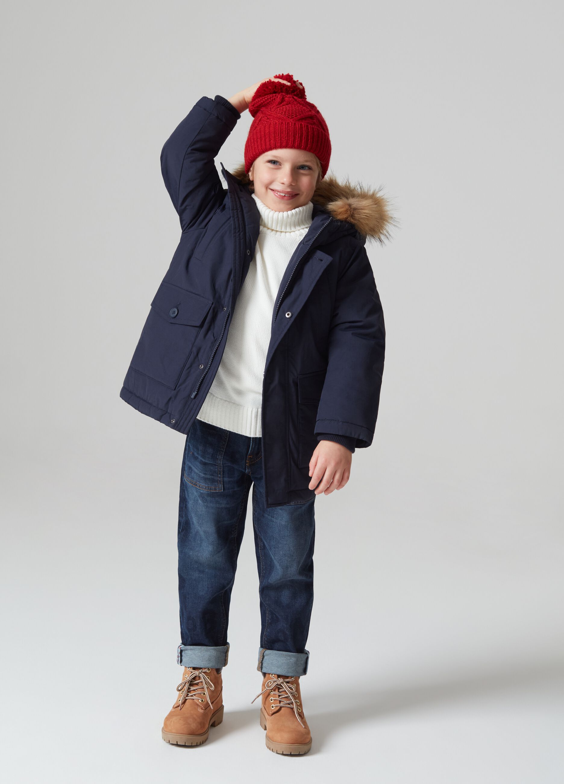 Giubbotto parka sale ragazzo