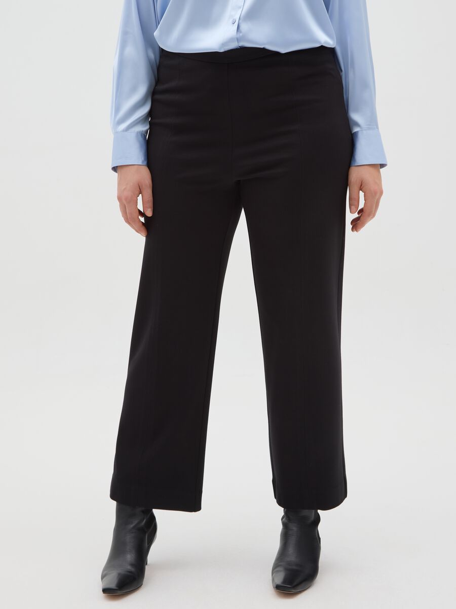 Leggings neri vestibilità regular fit_1