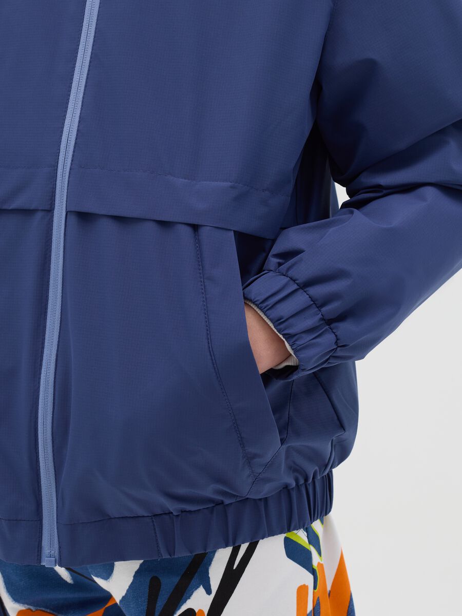 Waterproof jacket with hood_1