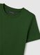 Green pure cotton regular fit T-shirt_5