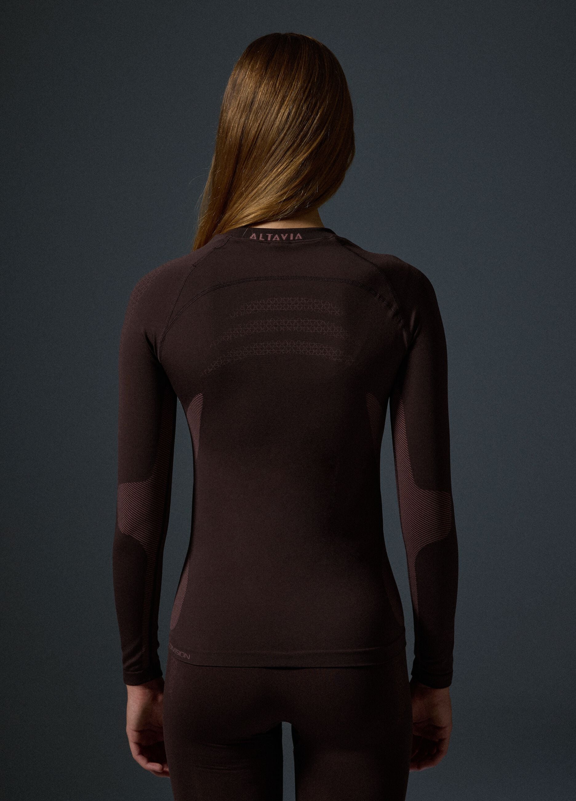 T-Shirt Termica Seamless Manica Lunga ALTAVIA WITH DEBORAH COMPAGNONI