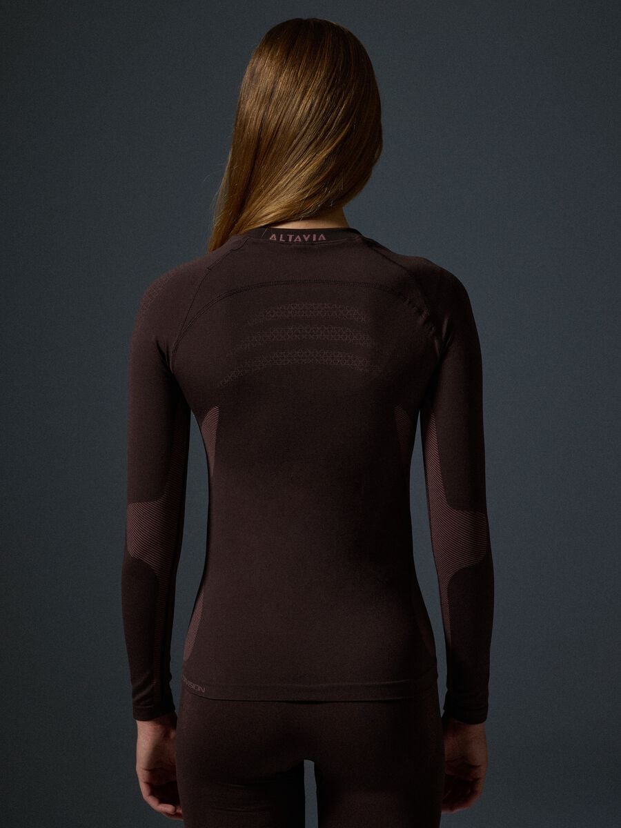 T-Shirt Termica Seamless Manica Lunga ALTAVIA WITH DEBORAH COMPAGNONI_3